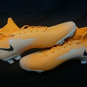 Nike Mercurial Superfly 7 Pro 360 Men Soccer Cleats FG Orange AT5382-801 Sz 8.5